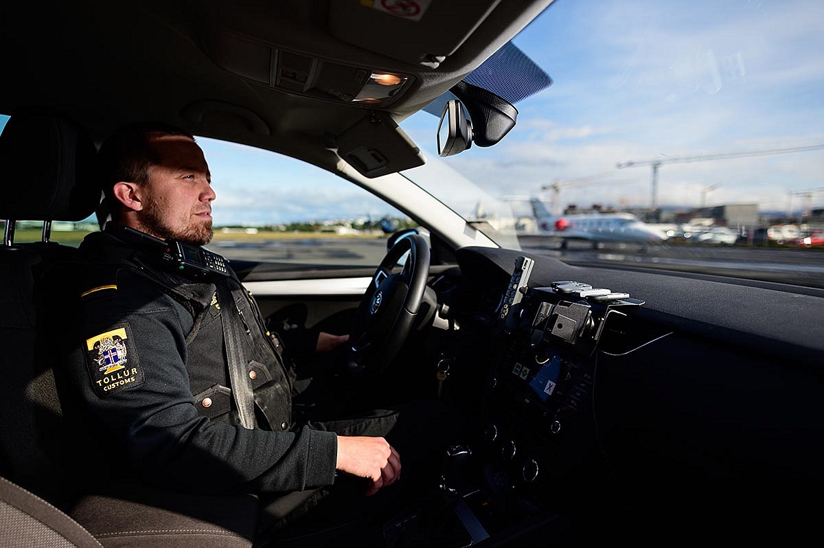 Jón Óðinn Reynisson – Tollvörður í Reykjavík. Ljósmynd / BIG